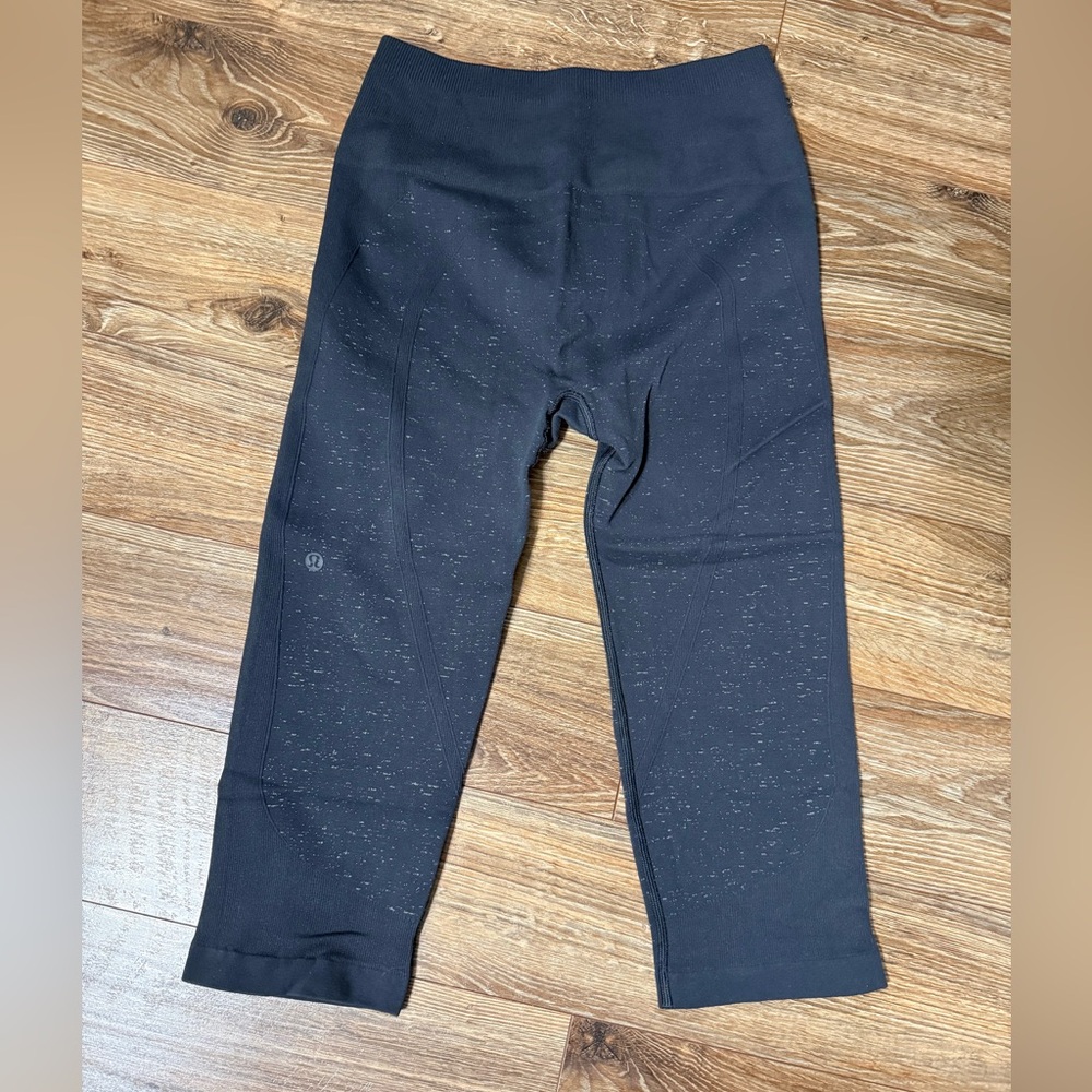 Lululemon Athletica Blue Grey Speckled Leggings